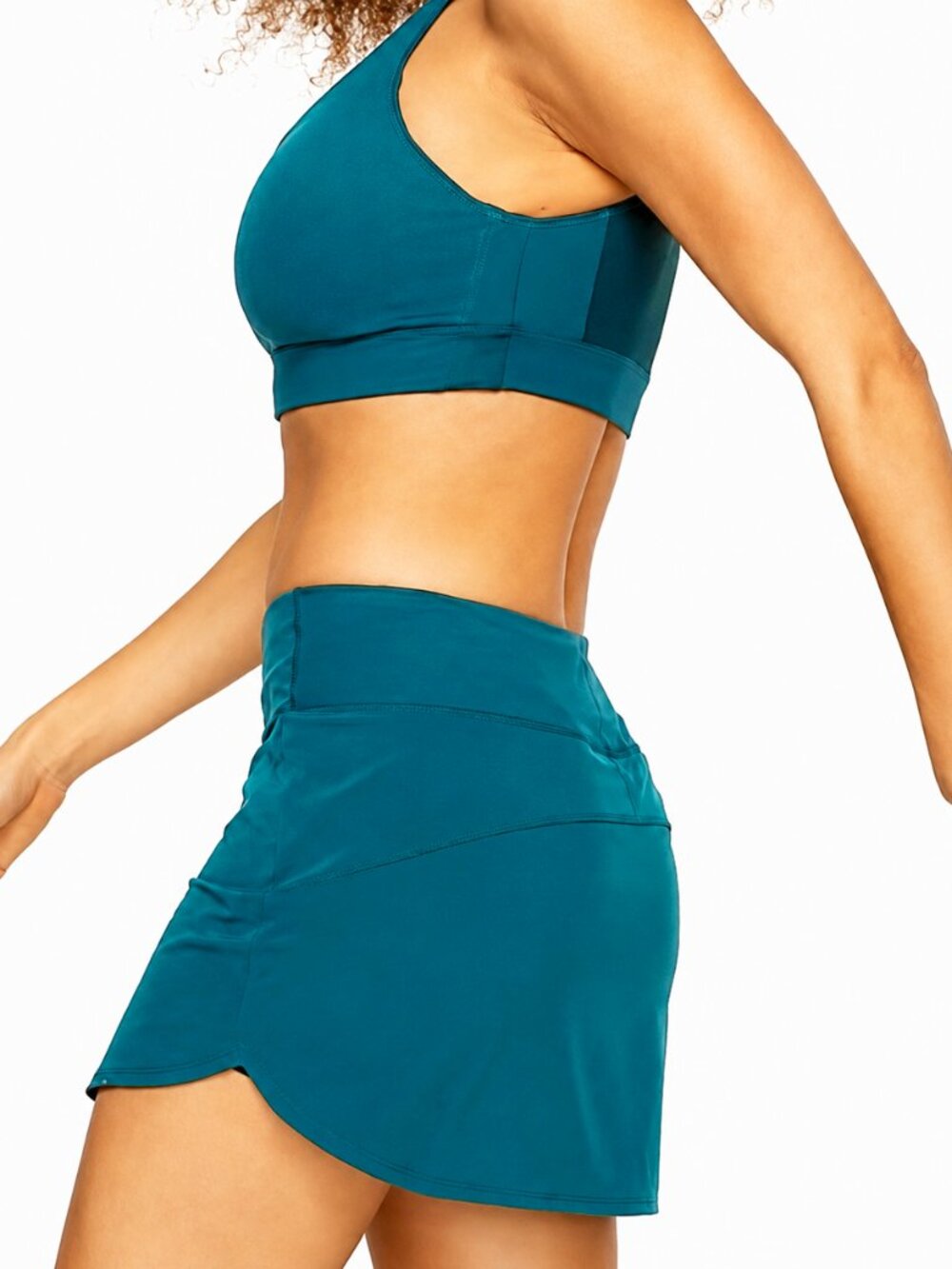 Outdoor Voices Hudson Skort in Teal Blue
